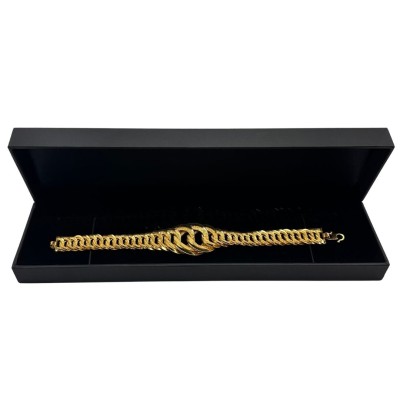 Rantai Tangan Coco King Perut Ular Emas 916/22K