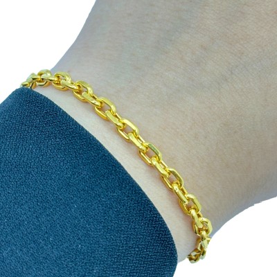 Rantai Tangan Sauh Emas 916/22K
