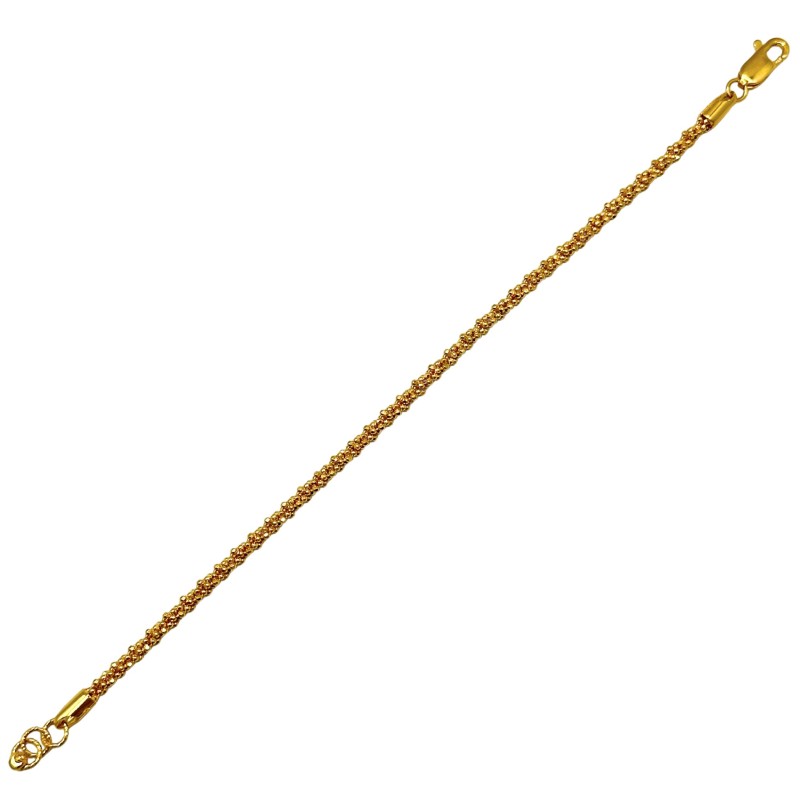 Rantai Tangan Jagung Emas 916/22K