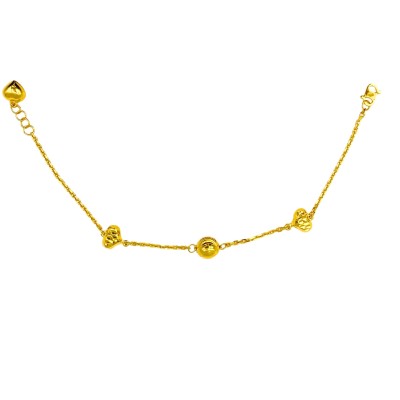 Rantai Tangan Sauh Love Emas 916/22K