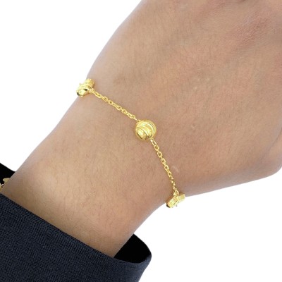 Rantai Tangan Sauh Love Emas 916/22K