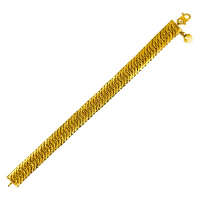 Rantai Tangan Lipan Kait 3 Emas 916/22K Rantai Tangan Lipan Kait 3 Emas 916/22K