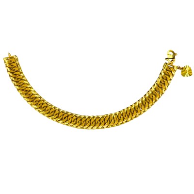 Rantai Tangan Lipan Kait 2 Emas 916/22K Rantai Tangan Lipan Kait 2 Emas 916/22K