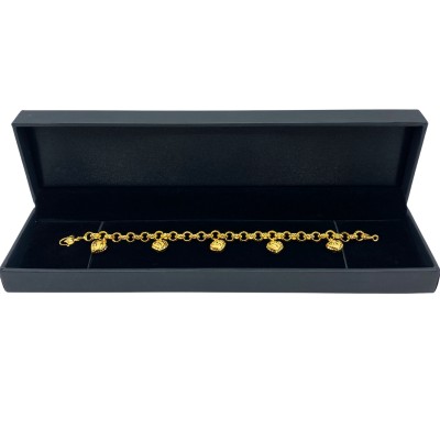 Rantai Tangan Kendi Love Gantung Emas 916/22K