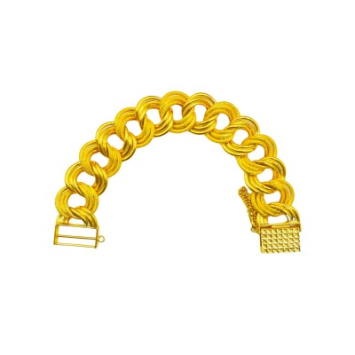 Rantai Tangan Coco Kait 3 Emas 916/22K