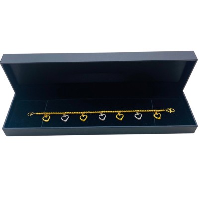 Rantai Tangan Tasbih Love Emas dan Chrome 916/22K