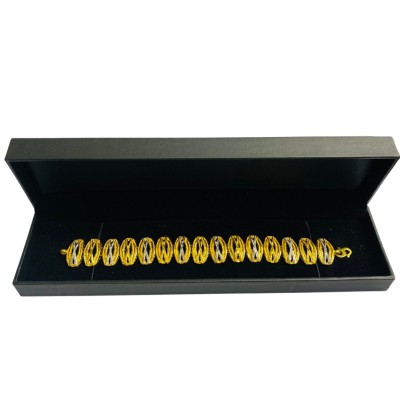 Rantai Tangan Nabila Razali Emas dan Chrome 916/22K