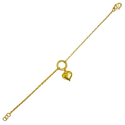 Rantai Tangan Sauh Love Emas 916/22K