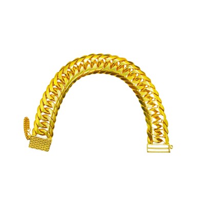 Rantai Tangan Dunhill Kait 2 Emas 916/22K