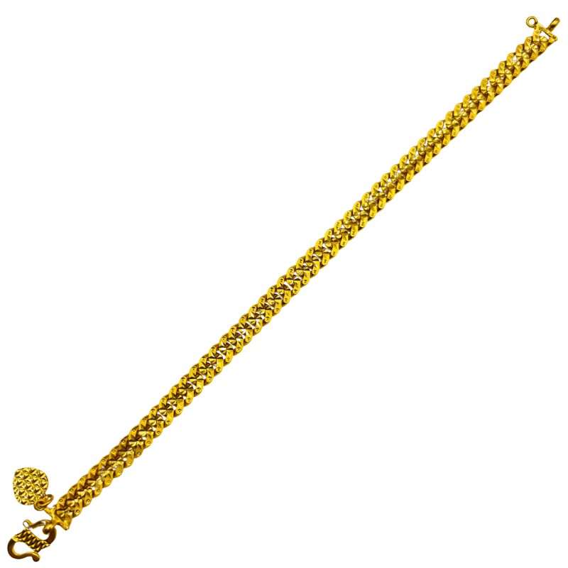 Rantai Tangan Melur Emas 916/22K