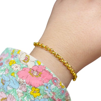 Rantai Tangan Selisih Kanak-Kanak Emas 916/22K