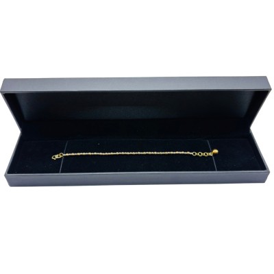 Rantai Tangan Boba Italy Kanak-Kanak Emas dan Chrome 916/22K