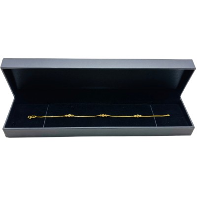 Rantai Tangan Boba Belut Emas 916/22K