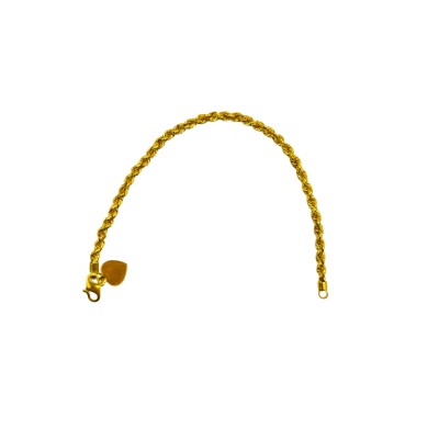 Rantai Tangan Pintal Emas 916/22K