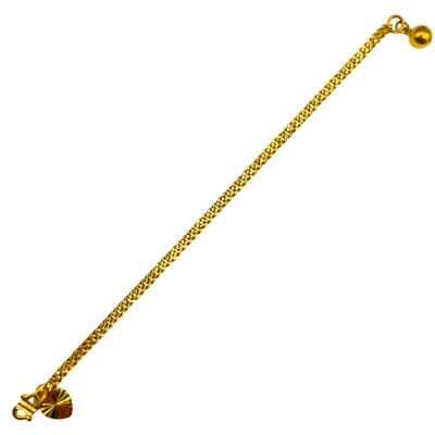 Rantai Tangan Benson Kanak-Kanak Emas 916/22K