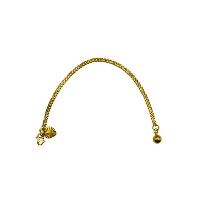 Rantai Tangan Benson Kanak-Kanak Emas 916/22K