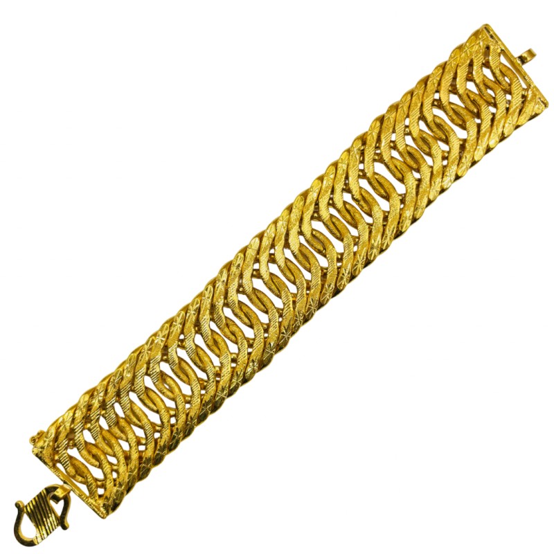 Rantai Tangan Lipan Kait 4 Emas 916/22K