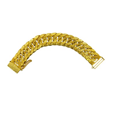 Rantai Tangan Lipan Kait 2 Emas 916/22K
