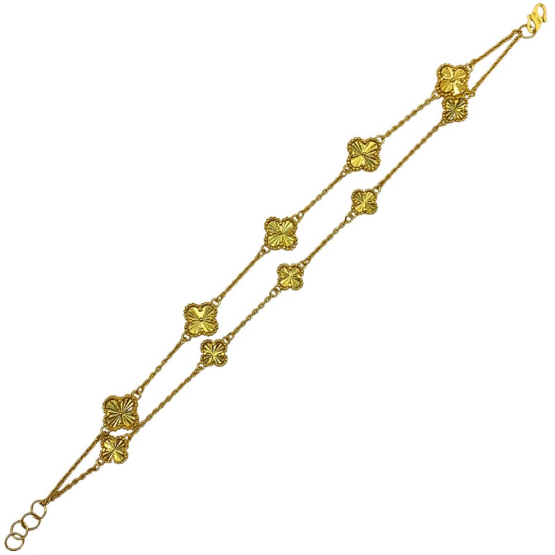 CLOVER 2 LAYER bracelet