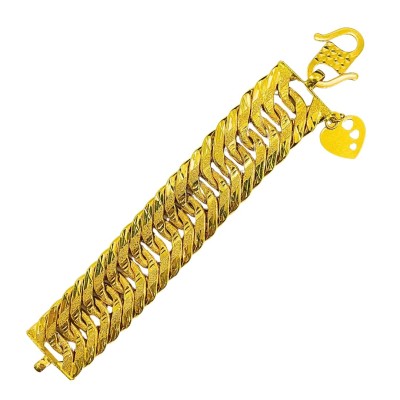 Rantai Tangan Lipan Kait 3 Kanak-Kanak Emas 916/22K