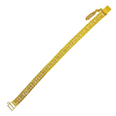 Rantai Tangan Lipan Kait 2 Emas 916/22K