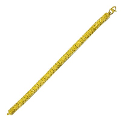 Rantai Tangan Biskut Tawar Emas 916/22K