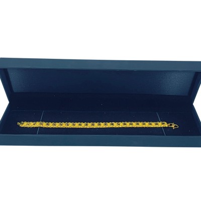 Rantai Tangan Biskut Tawar Emas 916/22K