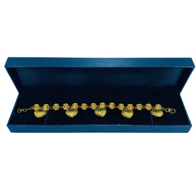 Rantai Tangan Boba Love Gantung Emas 916/22K Rantai Tangan Boba Love Gantung Emas 916/22K