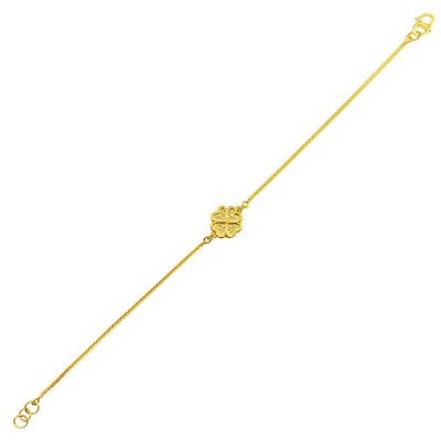 Rantai Tangan Clover Emas 916/22K