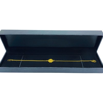 Rantai Tangan Clover Emas 916/22K