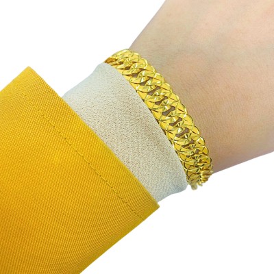 Rantai Tangan Kelisa 2 Layer Emas 916/22K