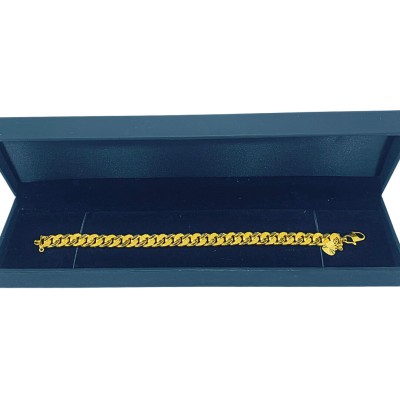 Rantai Tangan Tapak Gajah Emas 916/22K Rantai Tangan Tapak Gajah Emas 916/22K