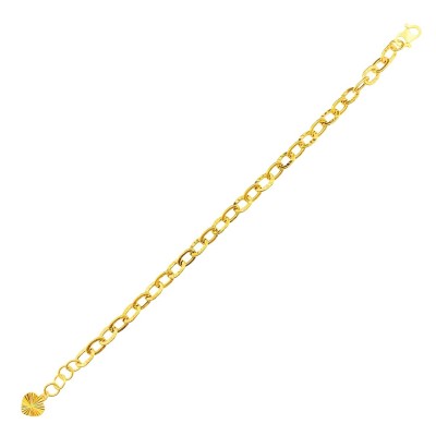 Rantai Tangan Kendi Emas 916/22K