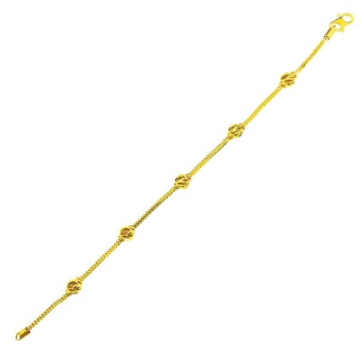Rantai Tangan Boba Emas 916/22K