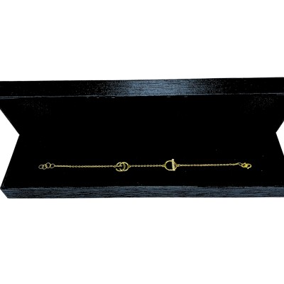 Rantai Tangan Grande Emas dan Permata 916/22K