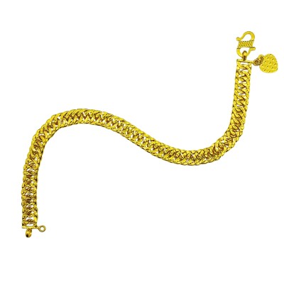 Rantai Tangan Lipan Kait 2 Emas 916/22K