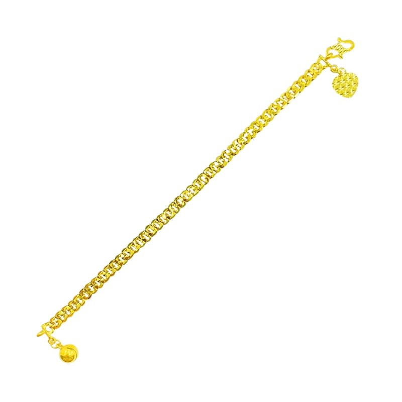Rantai Tangan Benson Emas 916/22K