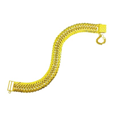 Rantai Tangan Putera Puteri Emas dan Chrome 916/22K