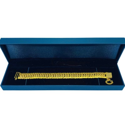 Rantai Tangan Putera Puteri Emas dan Chrome 916/22K