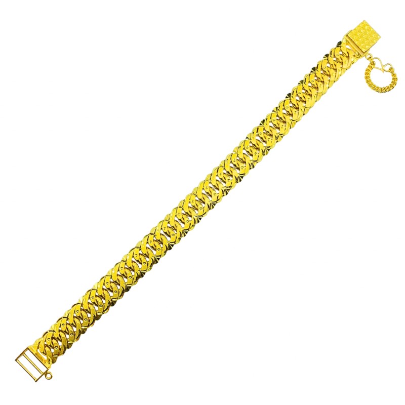 Rantai Tangan Putera Puteri Kait 2 Emas 916/22K