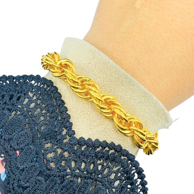 Rantai Tangan Pintal Emas 916/22K