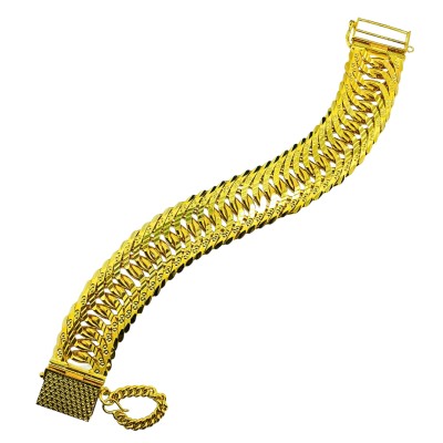 Rantai Tangan Lipan Kait 4 Emas 916/22K