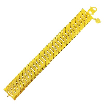 Rantai Tangan Lipan Kait 3 Emas 916/22K