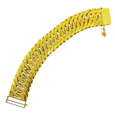 Rantai Tangan Lipan Kait 3 Emas 916/22K