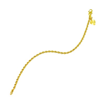 Rantai Tangan Pintal Emas 916/22K