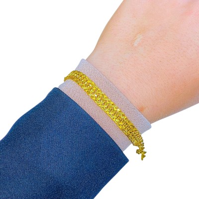 Rantai Tangan Lipan Kait 2 Emas 916/22K