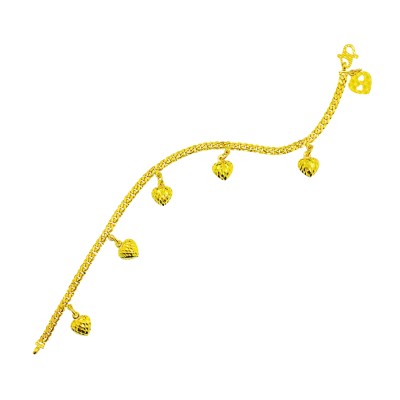 Rantai Tangan Benson Love Gantung Emas 916/22K Rantai Tangan Benson Love Gantung Emas 916/22K