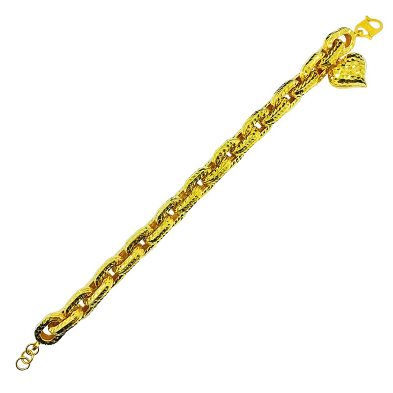 Rantai Tangan Sauh Emas 916/22K