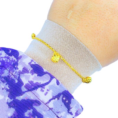 Rantai Tangan Sauh Love Gantung Emas 916/22K