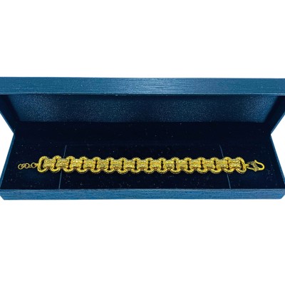 Rantai Tangan Kendi Emas 916/22K